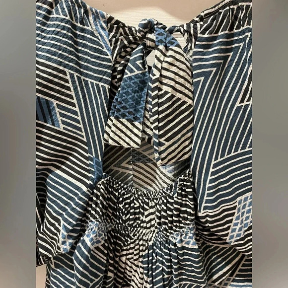 Part Two in Navy white blouse size 36 - Picture 6 of 10